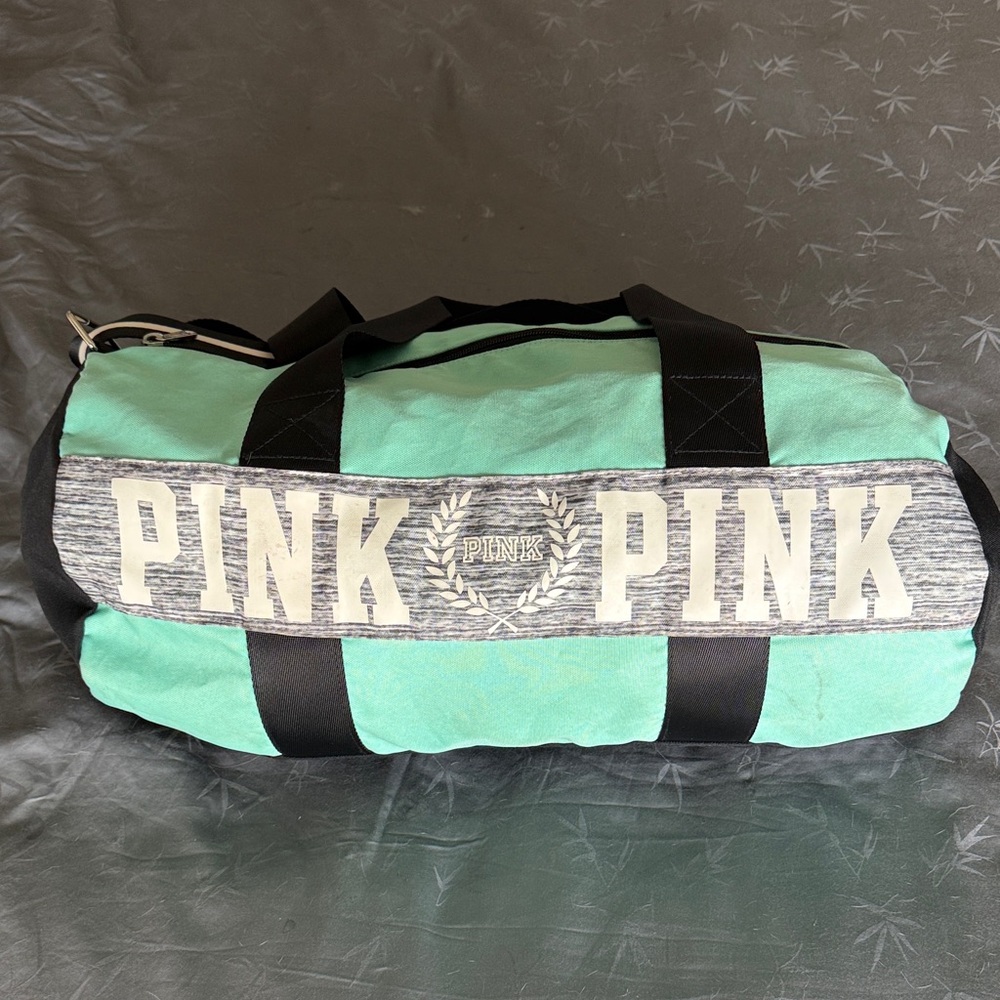 Pink Logo Duffel Bag